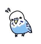 インコのぴーちゃん（と時々キューちゃん）（個別スタンプ：3）