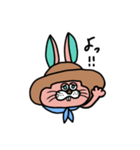 Howdy♡Bunny（個別スタンプ：1）