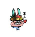 Howdy♡Bunny（個別スタンプ：8）