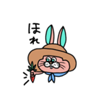 Howdy♡Bunny（個別スタンプ：9）