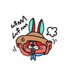 Howdy♡Bunny（個別スタンプ：12）