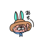 Howdy♡Bunny（個別スタンプ：18）