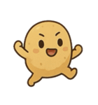 ポテト物語（個別スタンプ：4）