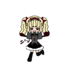 ツインテールろりいたちゃん（個別スタンプ：1）