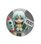 ロケット精霊ちゃんカプセルトイ（個別スタンプ：2）