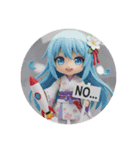 ロケット精霊ちゃんカプセルトイ（個別スタンプ：3）