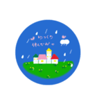 ちいさな癒し絵（個別スタンプ：3）