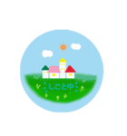ちいさな癒し絵（個別スタンプ：5）