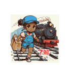 宅配鉄道（個別スタンプ：4）