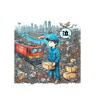 宅配鉄道（個別スタンプ：5）