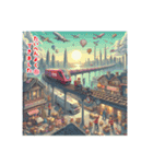 宅配鉄道（個別スタンプ：7）