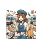 宅配鉄道（個別スタンプ：13）