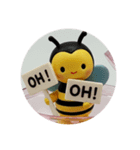 ハチハチカプセルトイ（個別スタンプ：8）