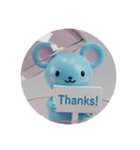 ねずみカプセルトイ（個別スタンプ：2）
