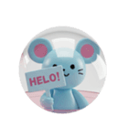 ねずみカプセルトイ（個別スタンプ：3）