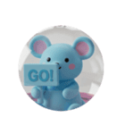 ねずみカプセルトイ（個別スタンプ：4）