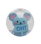 ねずみカプセルトイ（個別スタンプ：8）