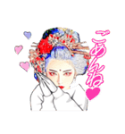 鼻魁の花魁スタンプ（個別スタンプ：12）