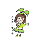 おかっぱ頭のバニーちゃん6（個別スタンプ：27）