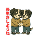 ボーダーコリー爺ちゃんの日常2（個別スタンプ：1）