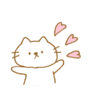 しろねこ♡♥（個別スタンプ：17）