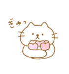 しろねこ♡♥（個別スタンプ：19）