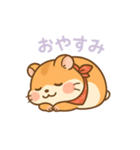 はむまるのふんわり毎日スタンプ（個別スタンプ：4）