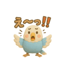 ぷっくり可愛い✨インコちゃん（個別スタンプ：6）