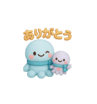 タコくんとぬいぐるみ ありがとう編（個別スタンプ：2）