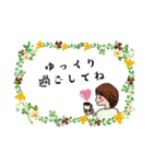 毎日がHAPPY  DAYS   優しい言葉（個別スタンプ：27）