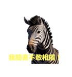 シマウマ C（個別スタンプ：36）