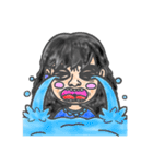 あおやまさんと仲間たち水彩調（個別スタンプ：12）