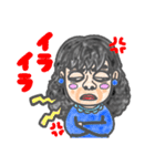 あおやまさんと仲間たち水彩調（個別スタンプ：17）