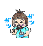 あおやまさんと仲間たち水彩調（個別スタンプ：28）