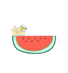 エモグーの夏時間（個別スタンプ：7）
