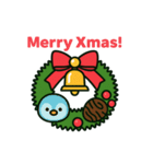 クリスマスリースになった夢見る動物2025冬（個別スタンプ：24）