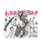 競馬を楽しむ馬6（個別スタンプ：4）