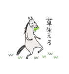 競馬を楽しむ馬6（個別スタンプ：18）