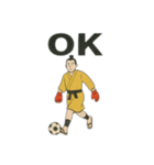 サッカー侍ゴールキーパースタンプ（個別スタンプ：3）