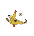 サッカー侍ゴールキーパースタンプ（個別スタンプ：4）