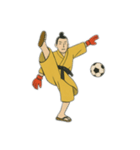 サッカー侍ゴールキーパースタンプ（個別スタンプ：7）