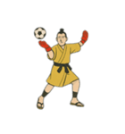 サッカー侍ゴールキーパースタンプ（個別スタンプ：13）