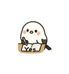 シマエナガのゆるふわ勉強スタンプ（個別スタンプ：11）