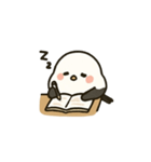 シマエナガのゆるふわ勉強スタンプ（個別スタンプ：13）