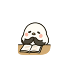 シマエナガのゆるふわ勉強スタンプ（個別スタンプ：14）