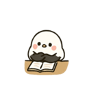 シマエナガのゆるふわ勉強スタンプ（個別スタンプ：22）