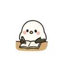 シマエナガのゆるふわ勉強スタンプ（個別スタンプ：23）