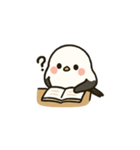 シマエナガのゆるふわ勉強スタンプ（個別スタンプ：24）