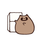 毎日ふくよかなたぬき 夏（個別スタンプ：12）
