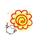 しあわせのシマエナガもっふう（個別スタンプ：15）